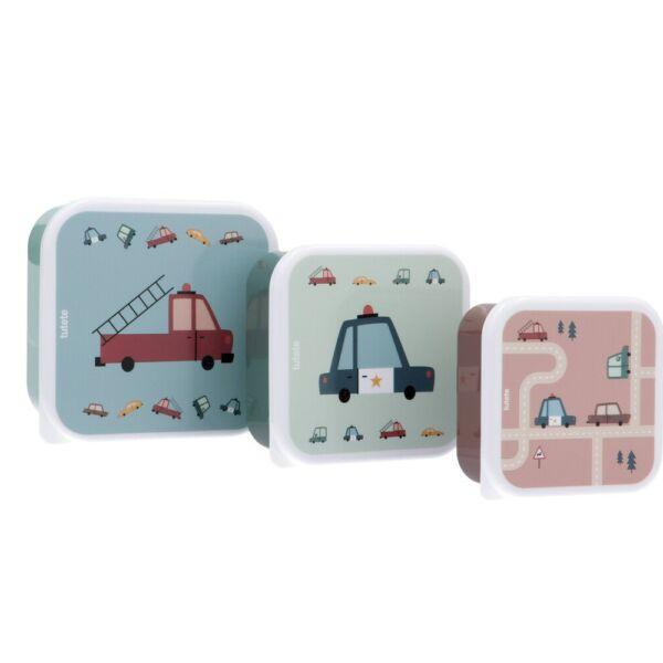 3 Scatoline Porta Merenda - Vintage Cars